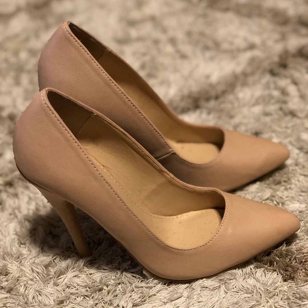 Nude heels